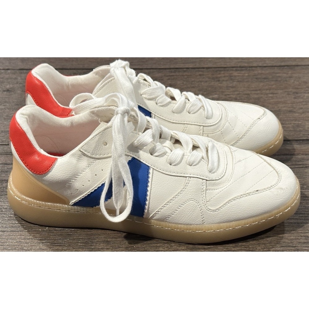 MIA Vesta Lace Up Womens 8.5 Sneakers Casual Shoesโ GS1498801 Red White Blue
